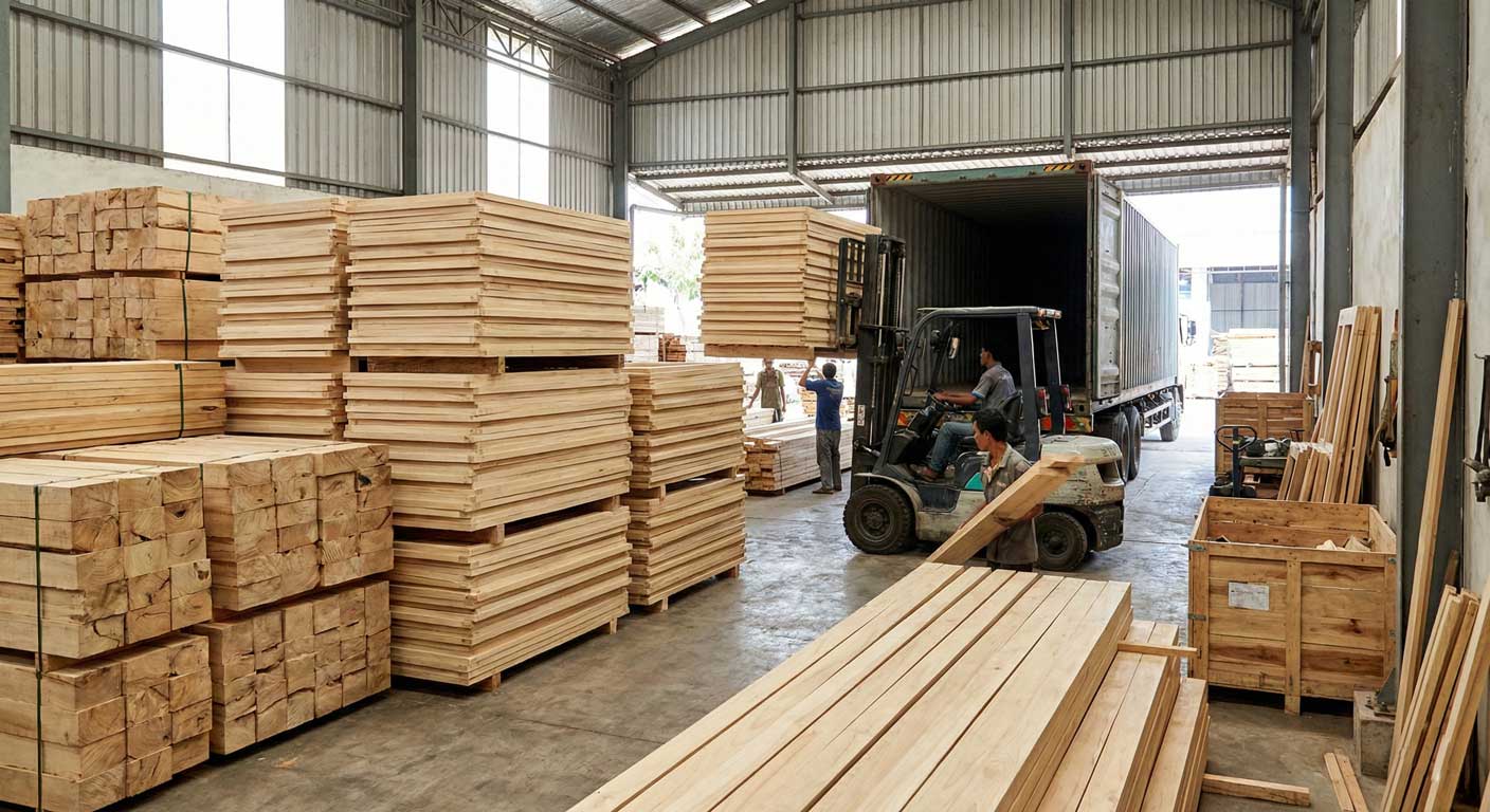 wooden door frame manufacturer with teak and gmelina wood